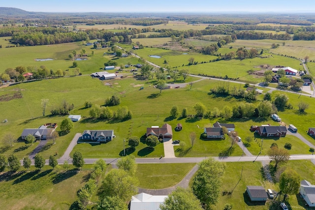 134 Joe Blanton Rd, Woodbury, TN 37190 - bird's eye view with a rural view