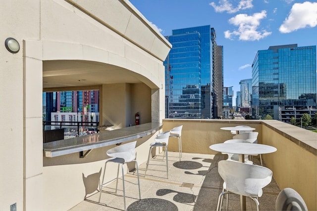 1510 Demonbreun St Unit 511, Nashville, TN 37203 - balcony with a city view