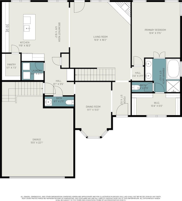 5344 Highland Place Way, Hermitage, TN 37076 - room layout