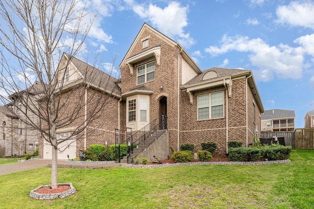 5344 Highland Place Way, Hermitage, TN 37076 - view of front facade featuring brick siding and asphalt driveway