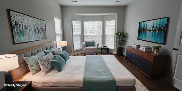8047 Bienville Dr Unit X6, Nashville, TN 37211 - bedroom featuring dark wood-style floors and baseboards