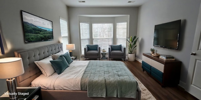 8047 Bienville Dr Unit X6, Nashville, TN 37211 - bedroom featuring dark wood-style flooring and baseboards