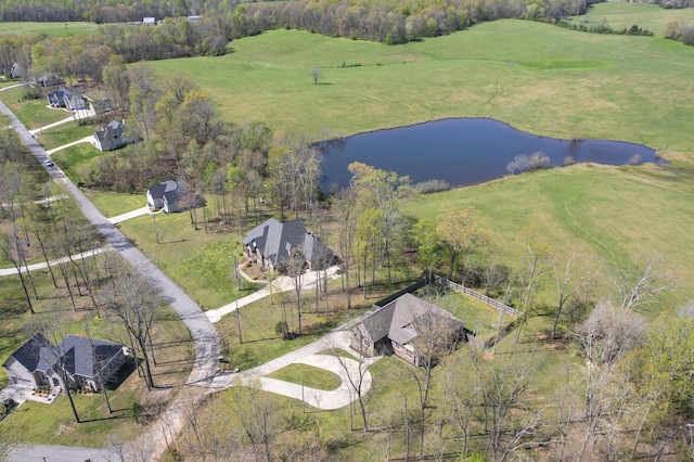4512 General Forest Cir, Bon Aqua, TN 37025 - aerial view featuring a water view