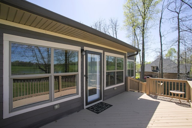4512 General Forest Cir, Bon Aqua, TN 37025 - view of deck