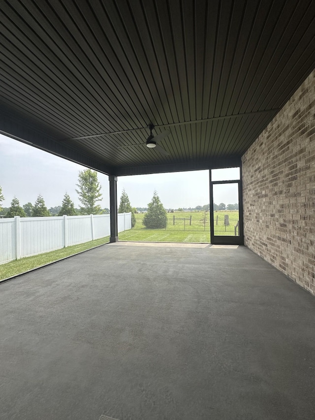 1049 Veridian Dr Unit A, Clarksville, TN 37043 - view of patio with ceiling fan