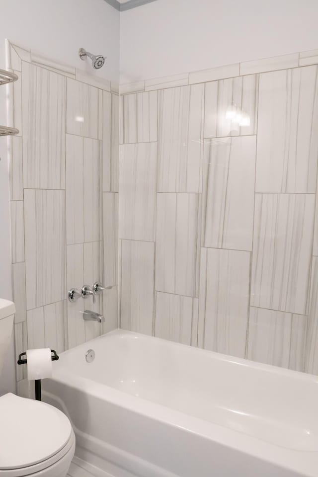 1203 W White Oak Dr, Cookeville, TN 38501 - bathroom with toilet and bathtub / shower combination
