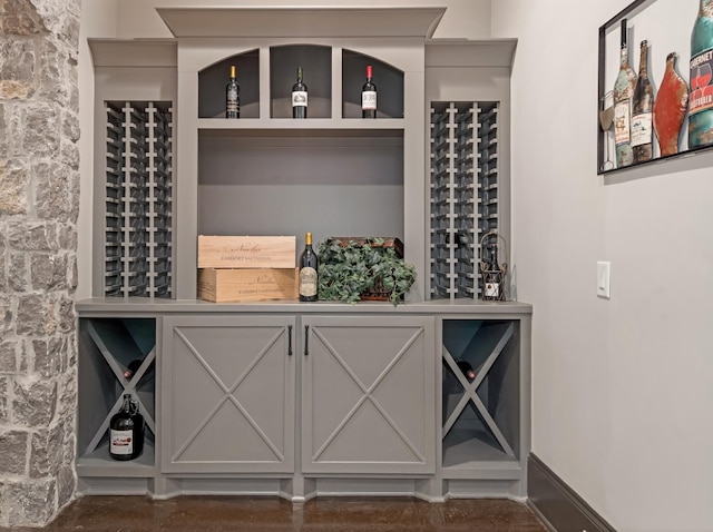700 Pendragon Ct, Franklin, TN 37067 - wine area featuring concrete flooring
