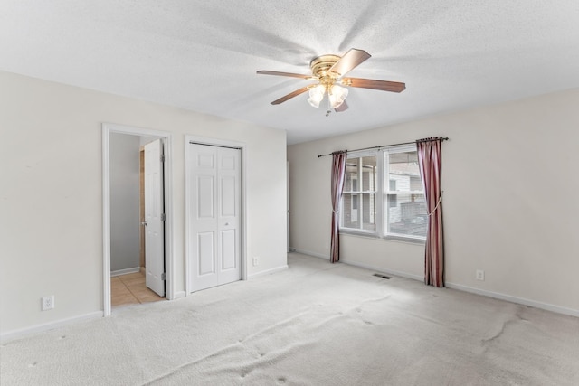 3720 Priest Lake Dr, Nashville, TN 37217 - unfurnished bedroom with a closet, carpet flooring, ceiling fan, and baseboards