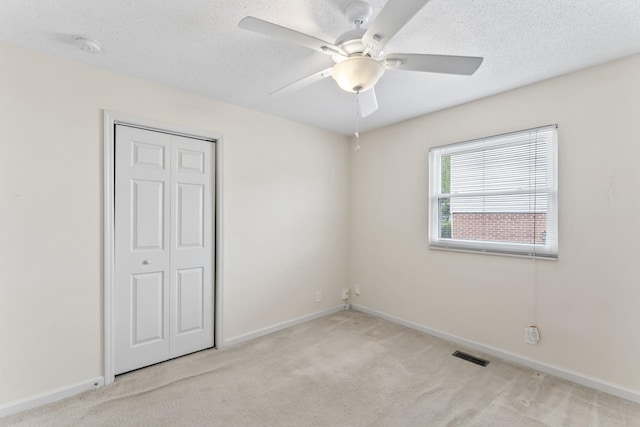 3720 Priest Lake Dr, Nashville, TN 37217 - unfurnished bedroom featuring a closet, visible vents, carpet floors, and baseboards