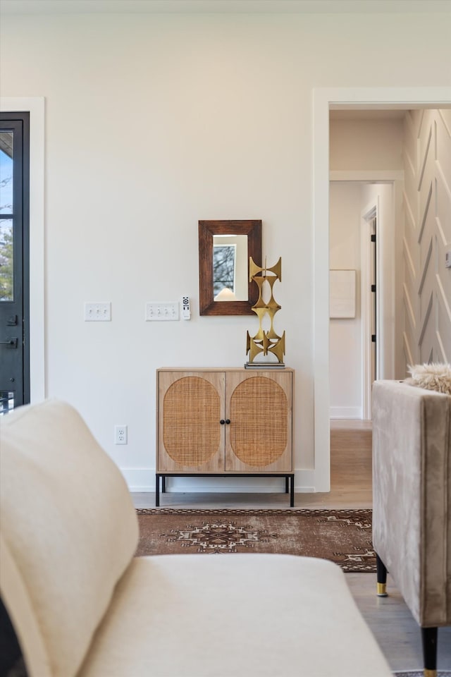 819 Davidson Dr, Nashville, TN 37205 - bedroom with baseboards and wood finished floors
