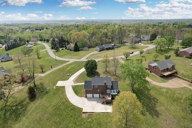 1719 Wynnewood Dr, Chapmansboro, TN 37035 - birds eye view of property with a residential view
