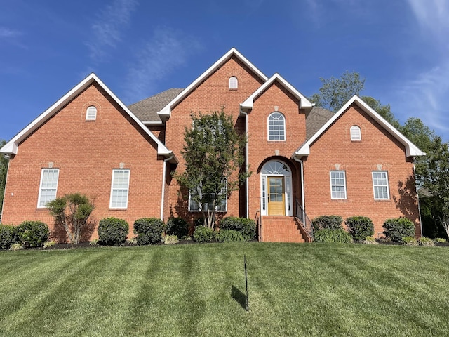 265 Gray Hawk Trl, Clarksville, TN 37043 - traditional-style home featuring brick siding and a front lawn