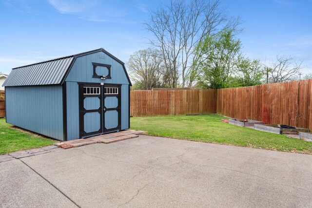 5007 Bonnalynn Dr, Hermitage, TN 37076 - view of shed with a fenced backyard
