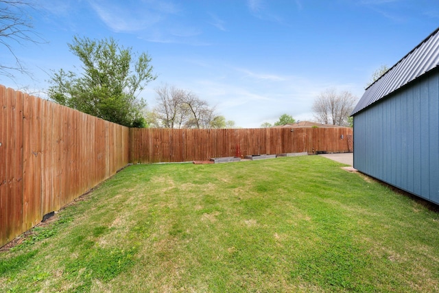 5007 Bonnalynn Dr, Hermitage, TN 37076 - view of yard featuring a fenced backyard