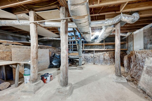 701 Santa Fe Pike, Columbia, TN 38401 - view of unfinished below grade area