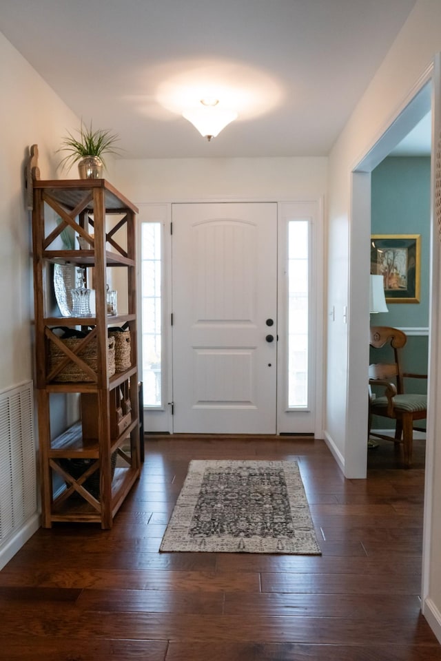 4769 Ellen Cir, Cookeville, TN 38501 - entrance foyer with wood finished floors and visible vents