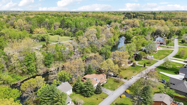 aerial view with a view of trees