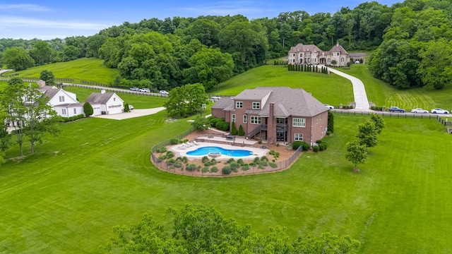 6516 Brandon Park Way, Franklin, TN 37064 - view of subject property with a pool area