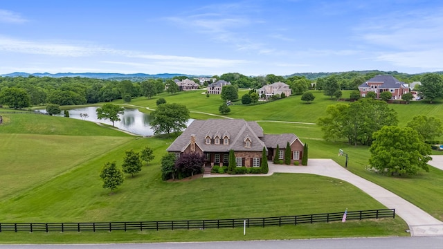 6516 Brandon Park Way, Franklin, TN 37064 - view of subject property featuring a water and mountain view