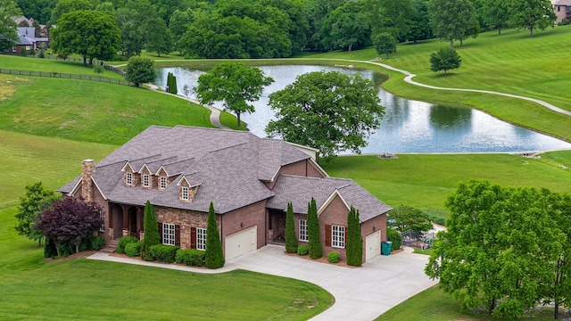 6516 Brandon Park Way, Franklin, TN 37064 - view of subject property featuring a nearby body of water