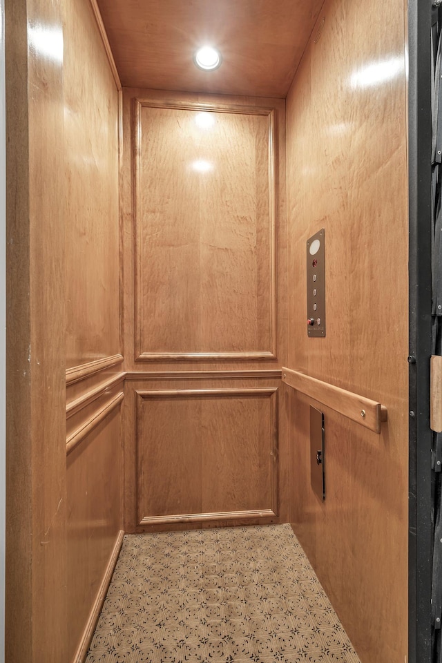 328 White Swans Xing, Brentwood, TN 37027 - details featuring elevator and recessed lighting