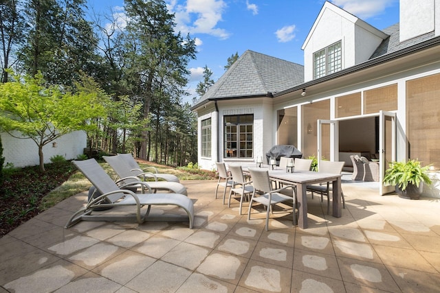 328 White Swans Xing, Brentwood, TN 37027 - view of patio featuring outdoor dining space