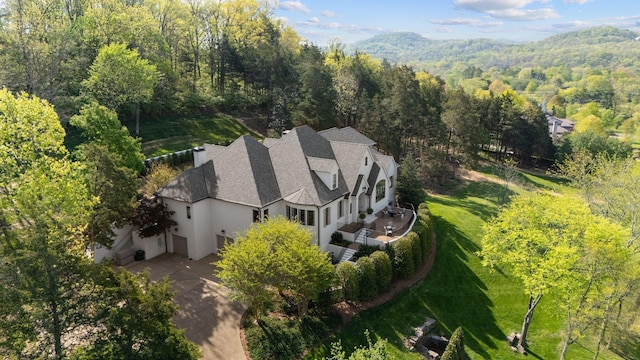 328 White Swans Xing, Brentwood, TN 37027 - birds eye view of property featuring a view of trees