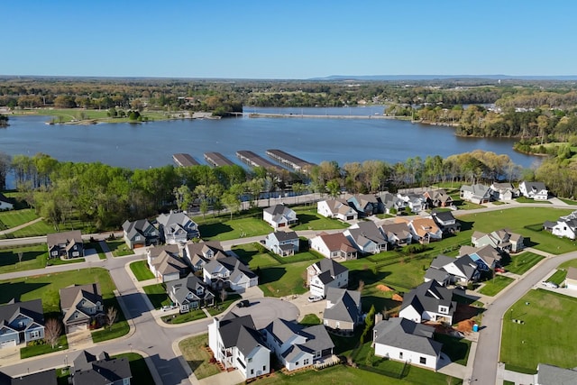 22 Flip Flop Ct, Winchester, TN 37398 - aerial view featuring a water view and a residential view