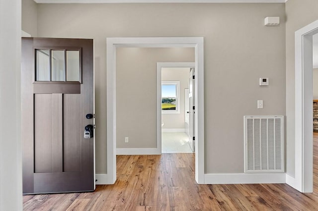 2717 Autumn Woods Trl, Cookeville, TN 38501 - entryway featuring baseboards and wood finished floors