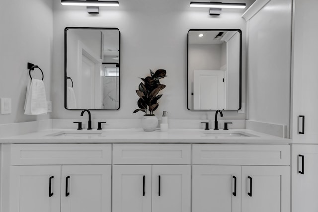 6376A Ivy St, Nashville, TN 37209 - full bath with double vanity and a sink
