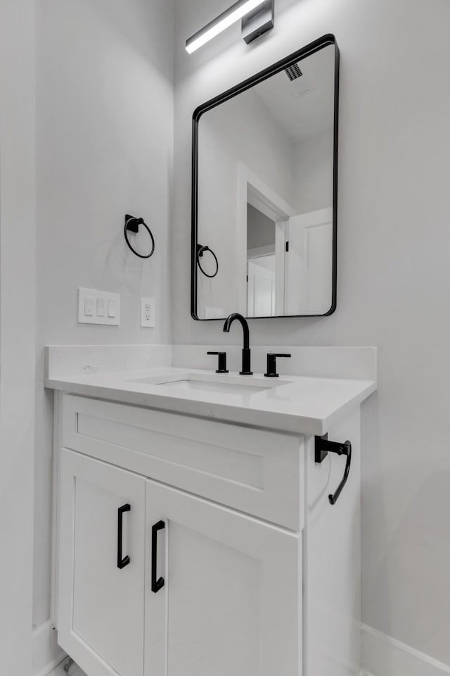 6376A Ivy St, Nashville, TN 37209 - bathroom featuring vanity and baseboards