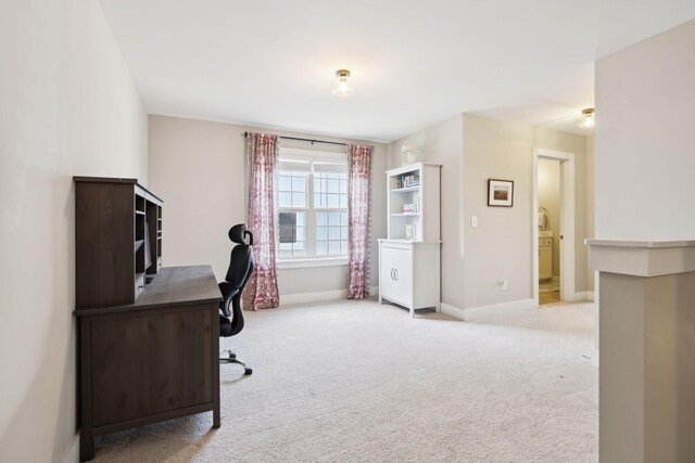 7025 Headwaters Dr, Franklin, TN 37064 - home office featuring carpet flooring and baseboards