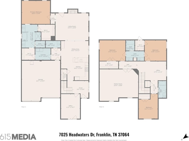 7025 Headwaters Dr, Franklin, TN 37064 - view of layout