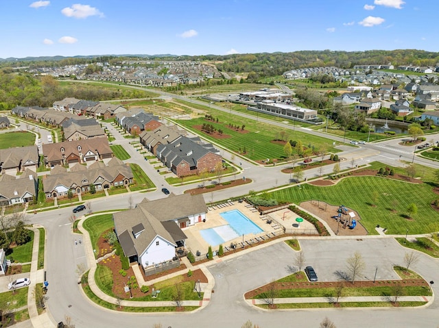 7025 Headwaters Dr, Franklin, TN 37064 - drone / aerial view with a residential view