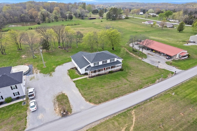 drone / aerial view