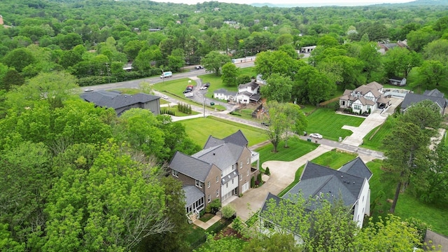 113 Cheekwood Ter, Nashville, TN 37205 - aerial view with a residential view and a wooded view