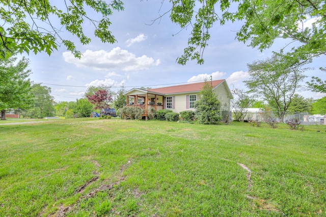 109 Spring Valley Ct, Cross Plains, TN 37049 - view of yard featuring fence