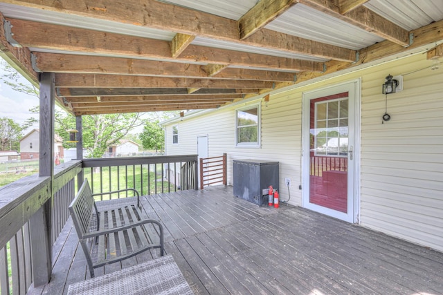 109 Spring Valley Ct, Cross Plains, TN 37049 - view of wooden terrace