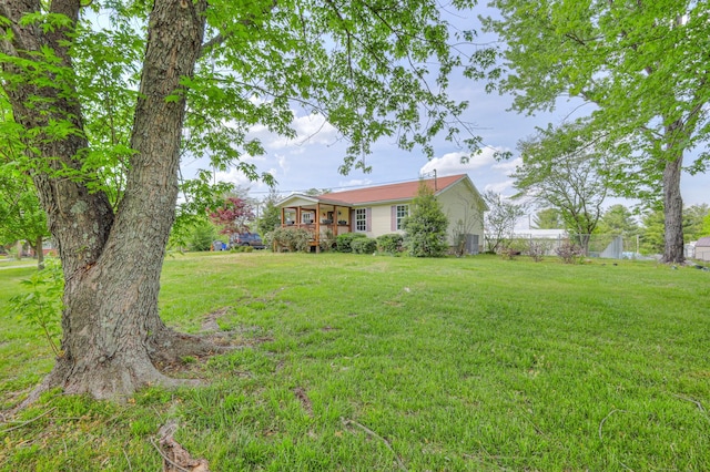 109 Spring Valley Ct, Cross Plains, TN 37049 - view of yard featuring fence