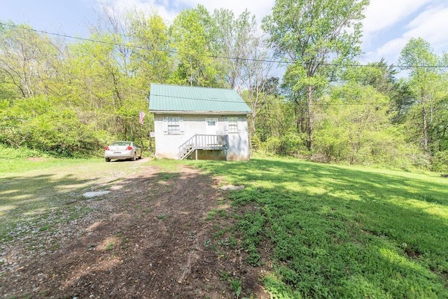 176 Water Ln NW, Charleston, TN 37310 - view of yard featuring a wooded view