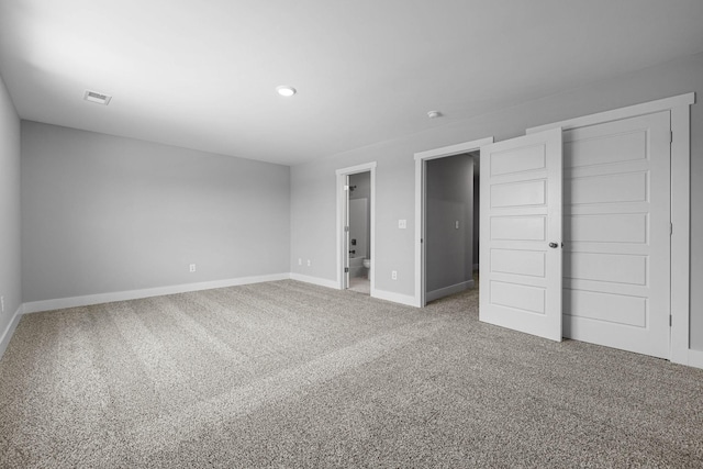 558 Twyla Dr, Lebanon, TN 37087 - unfurnished bedroom with carpet floors, a closet, and recessed lighting