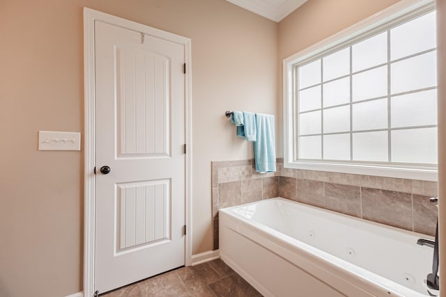 133 Kildeer Dr, Clarksville, TN 37040 - full bath featuring baseboards and a tub with jets