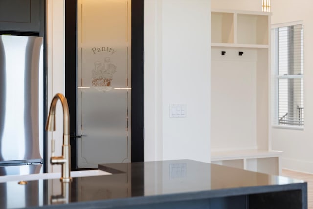 416 Mercomatic Dr, Nashville, TN 37209 - interior space featuring freestanding refrigerator