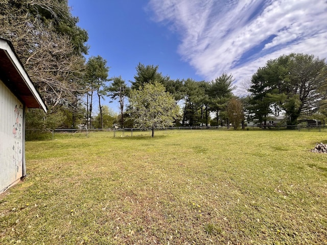 1112 Cumberland St, Decherd, TN 37324 - view of yard featuring fence