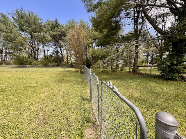1112 Cumberland St, Decherd, TN 37324 - view of yard featuring fence