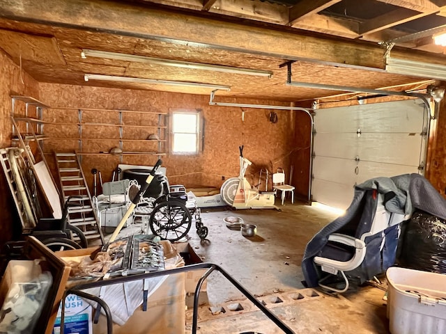1112 Cumberland St, Decherd, TN 37324 - view of garage
