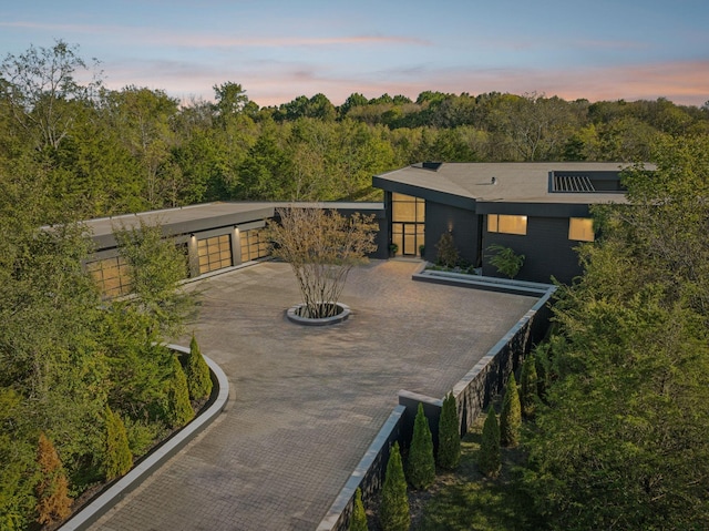 274 Callis Rd, Lebanon, TN 37090 - exterior space featuring a forest view