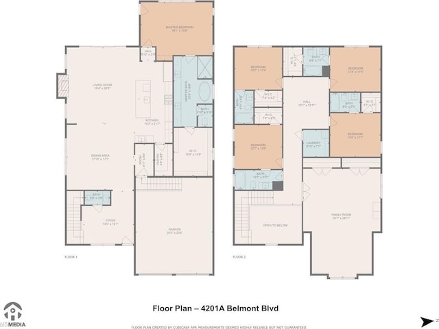 4201A Belmont Blvd, Nashville, TN 37215 - plan