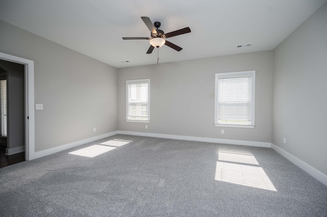 4302 Peacemill Ln, Murfreesboro, TN 37128 - carpeted spare room with a ceiling fan and baseboards
