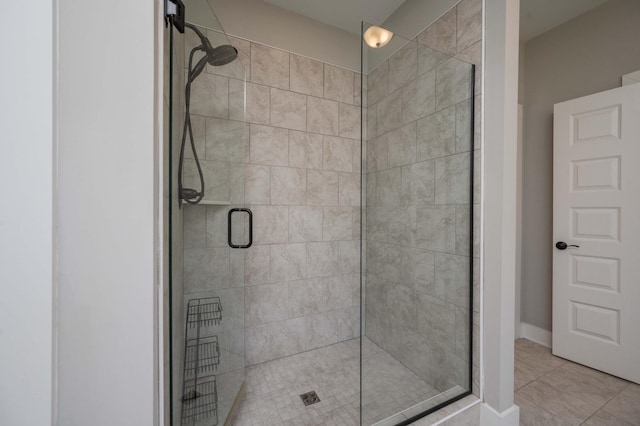 4302 Peacemill Ln, Murfreesboro, TN 37128 - full bathroom featuring a shower stall and tile patterned floors